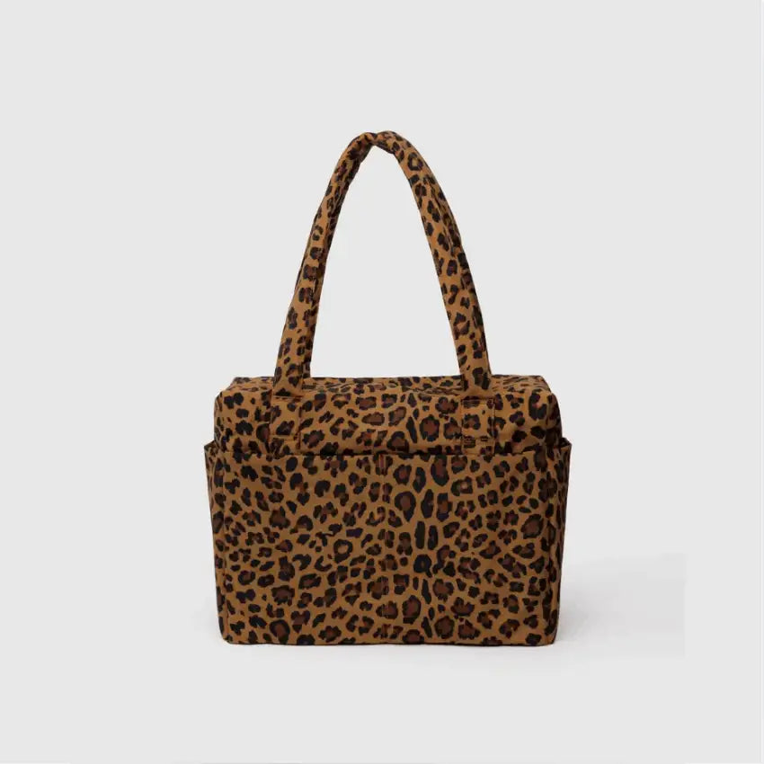 BAGGU Small Cloud Carry-On - Leopard
