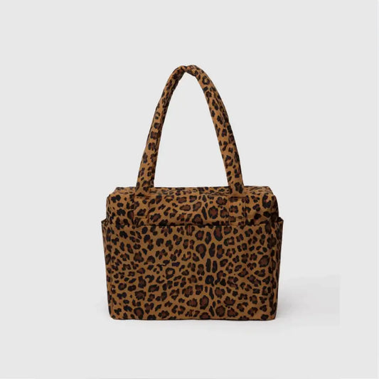 BAGGU Small Cloud Carry-On - Leopard