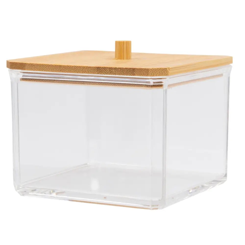 Square Container with Bamboo Lid - PABOOM