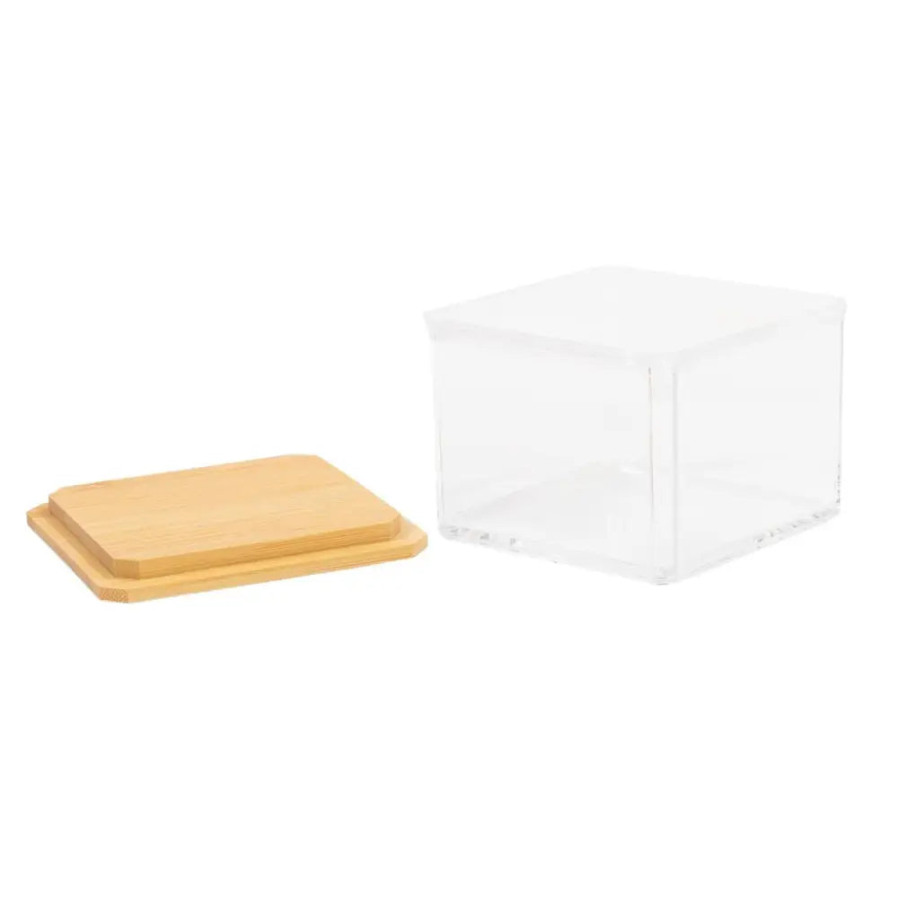 Square Container with Bamboo Lid - PABOOM