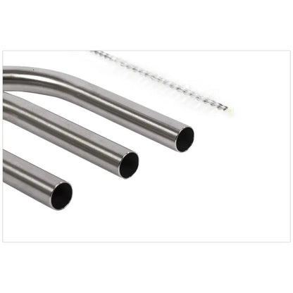 Stainless Steel Straws + Brush - PABOOM