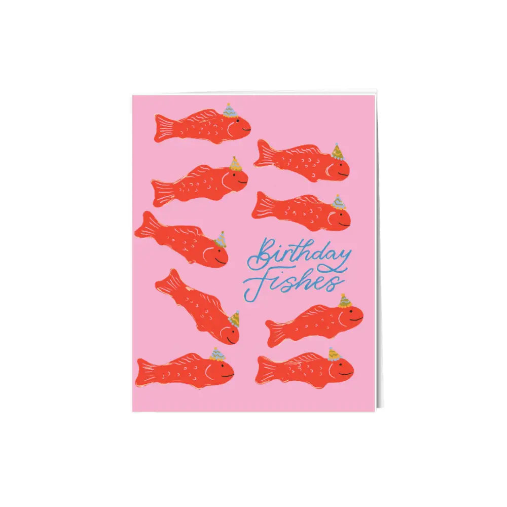 Paper Protégé - Birthday Fishes