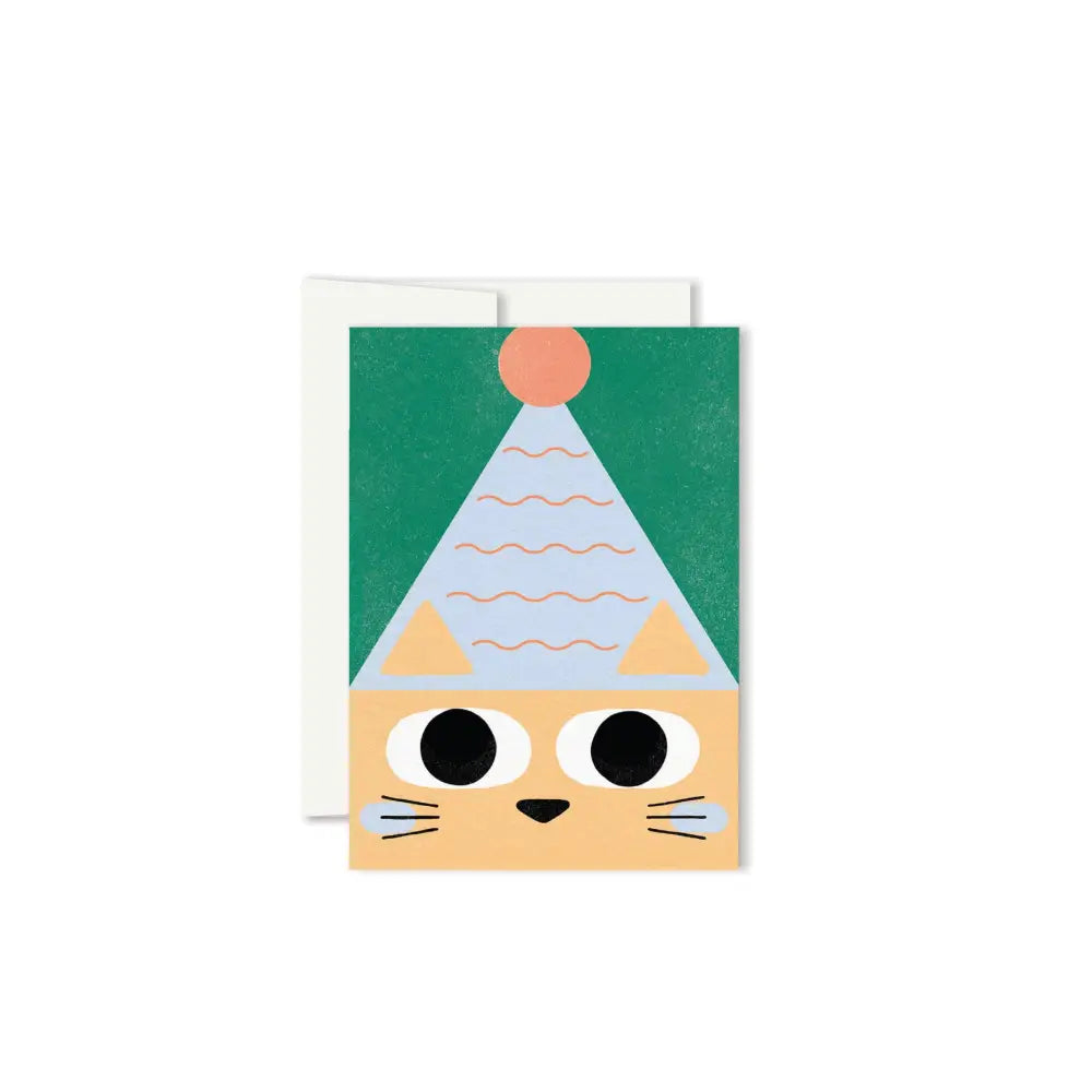 Paperole - CAT — Miniature Greeting Card