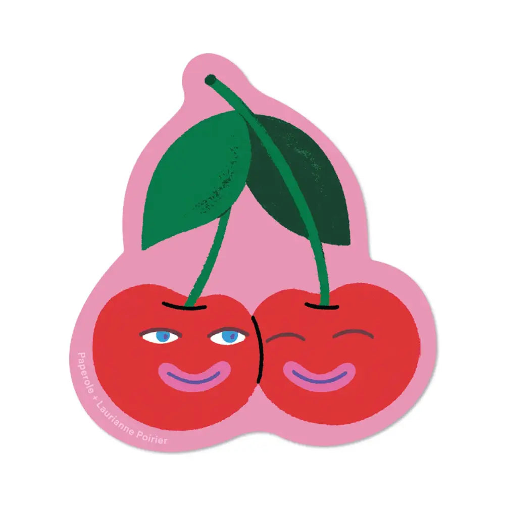 Paperole - CHERRIES – Bumper Sticker