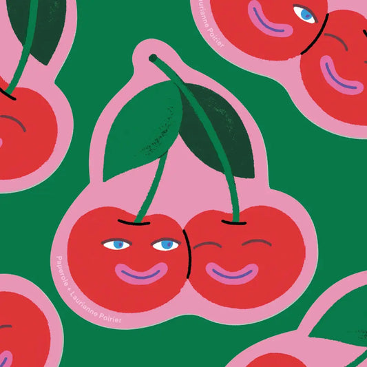 Paperole - CHERRIES – Bumper Sticker