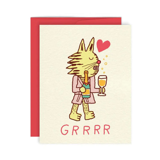Paperole - GRRR — Greeting Card