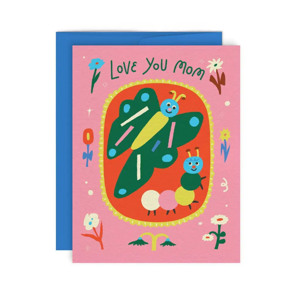 Paperole - LOVE YOU MOM – Greeting Card