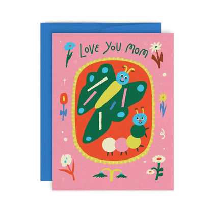 Paperole - LOVE YOU MOM – Greeting Card