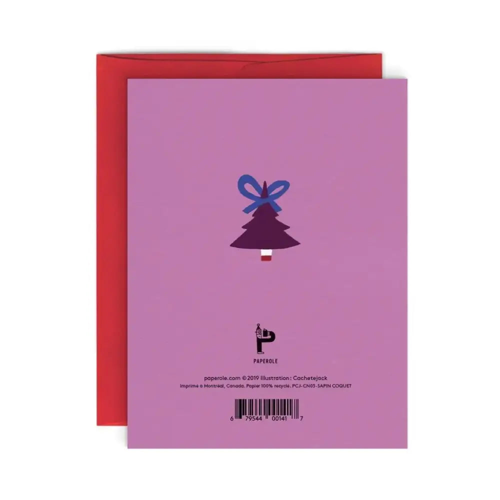 Sapin Coquet Card - PABOOM