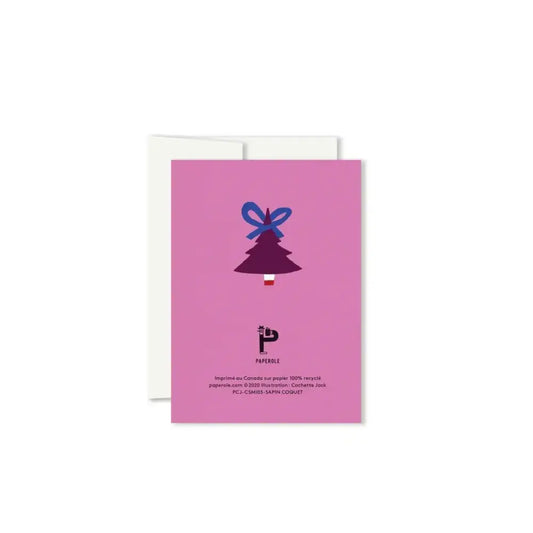 Sapin Coquet Mini Card - PABOOM