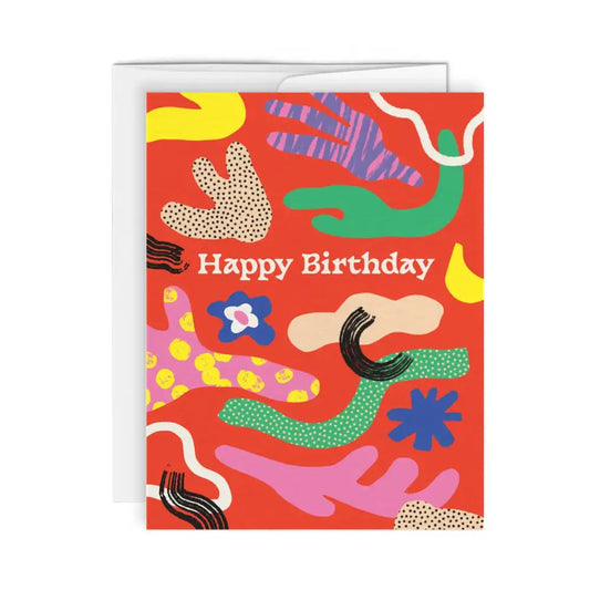 Shapes Birthday Card - PABOOM