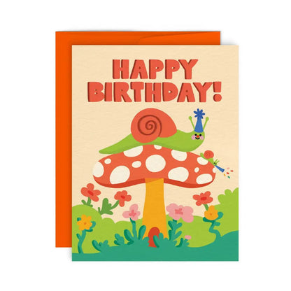 Paperole - SNAIL PARTY — Greeting Card