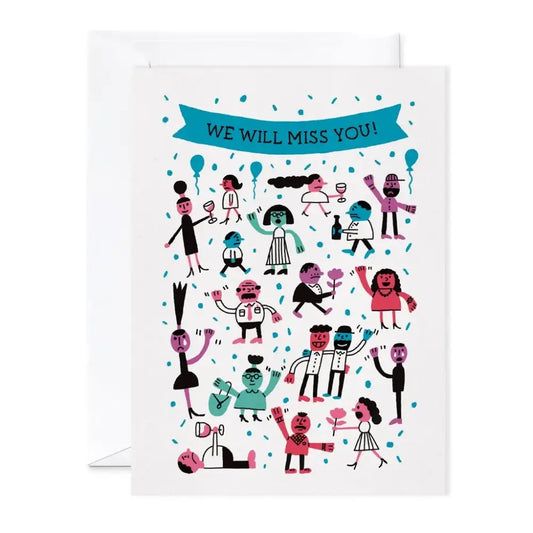 We Will Miss You Giant Card - PABOOM