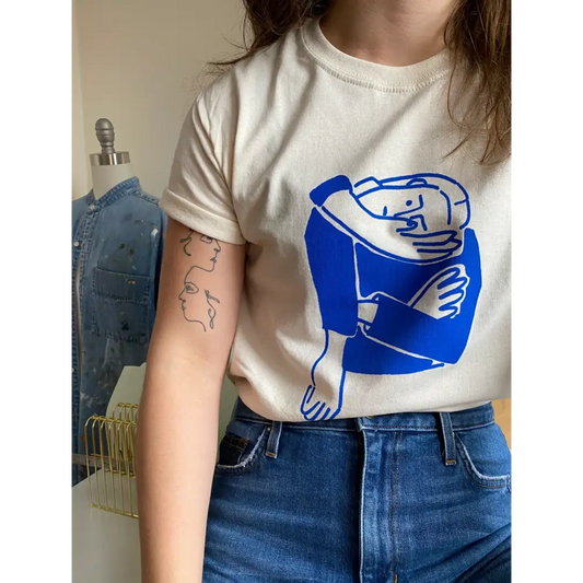 Blue Lady T-Shirt - PABOOM