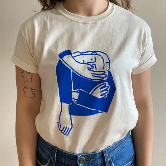 Blue Lady T-Shirt - PABOOM