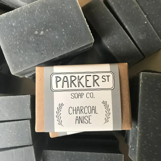 Parker Street Soap Charcoal Anise - PABOOM