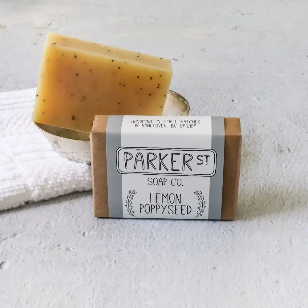 Parker Street Soap Lemon Poppyseed - PABOOM