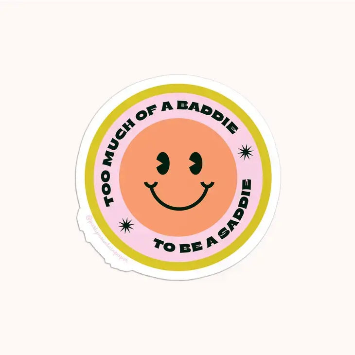 Baddie & Saddie Sticker - PABOOM