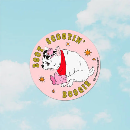 Party Mountain Paper co. - Boot Scootin’ Boogie Sticker