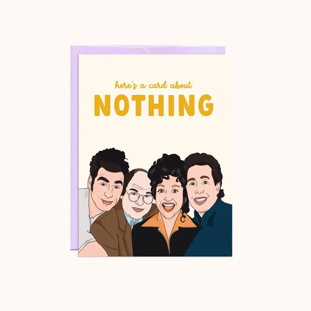 Card About Nothing - PABOOM