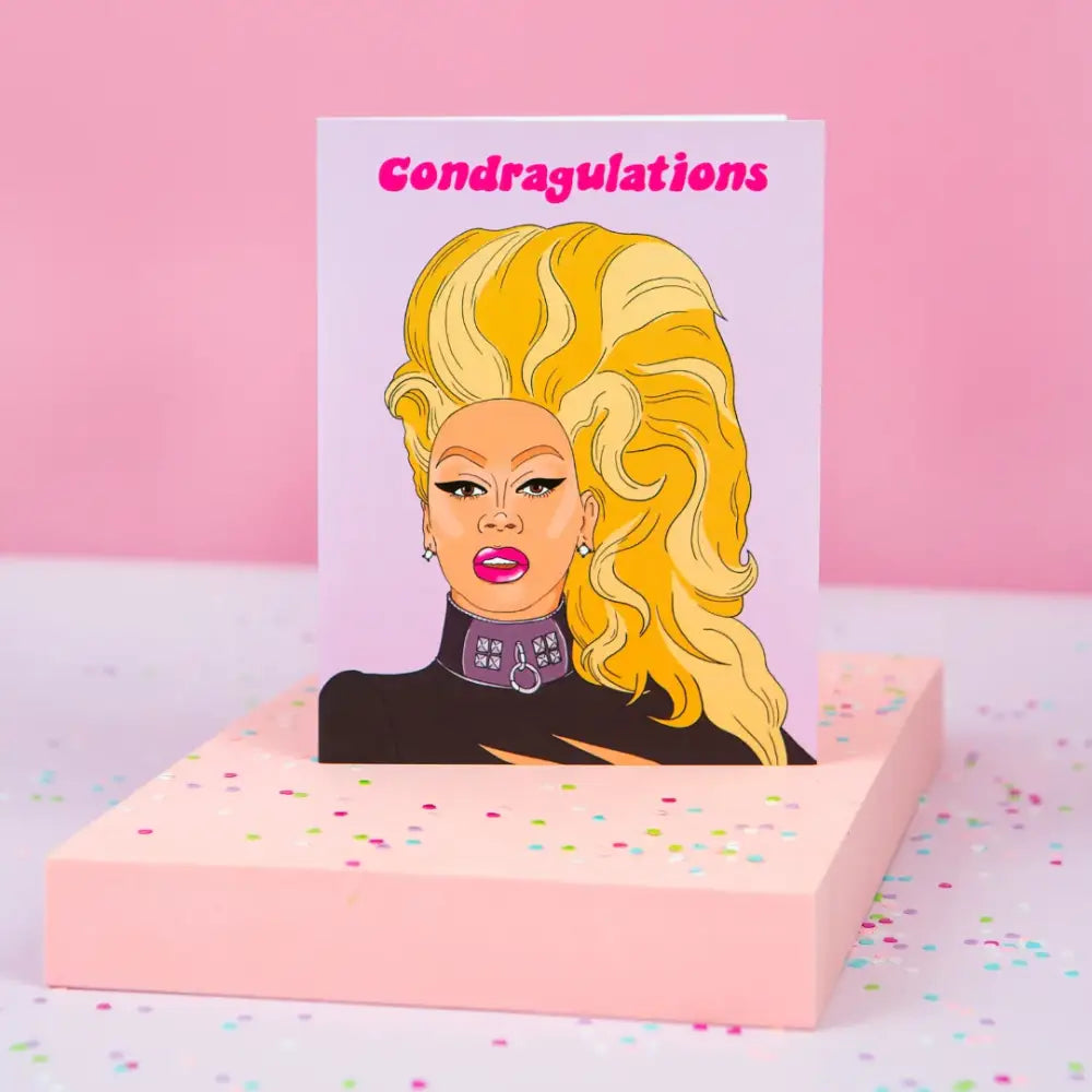 Condragulations Card - PABOOM