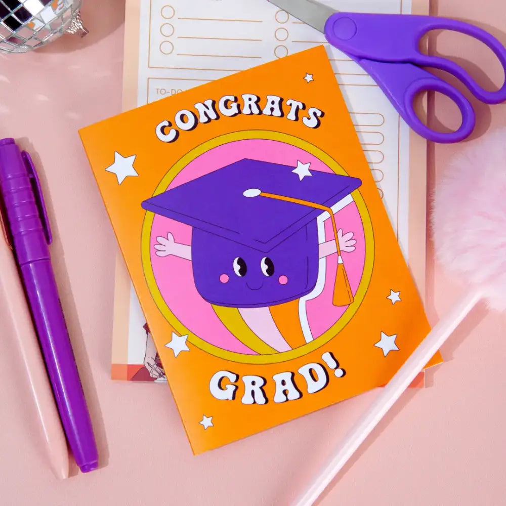 Congrats Grad! Card - PABOOM