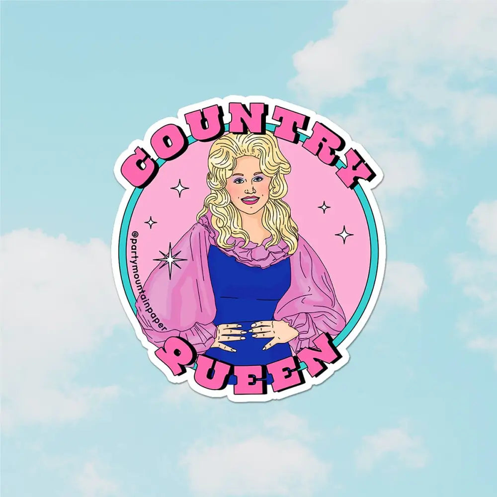 Party Mountain Paper co. - Country Queen Sticker