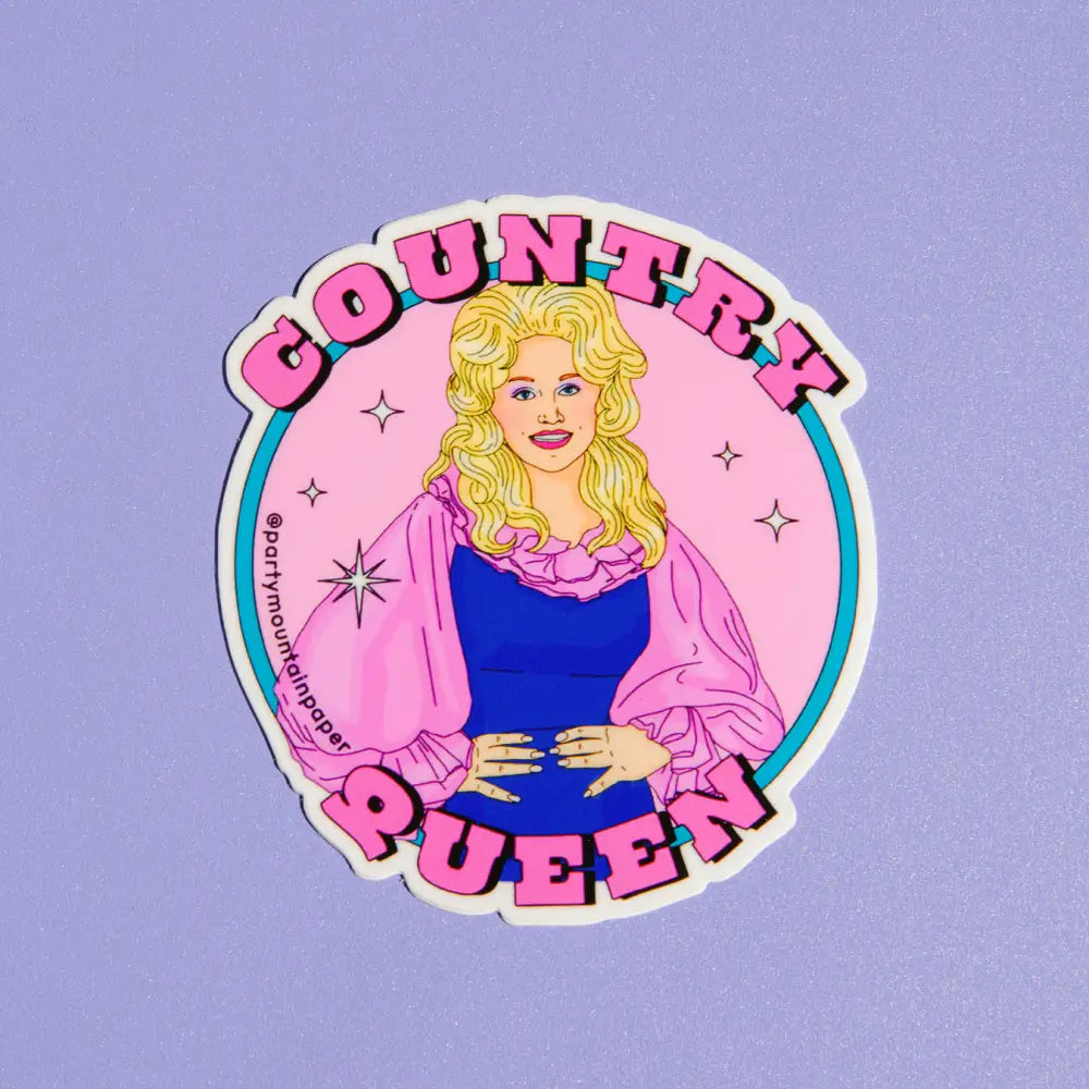 Party Mountain Paper co. - Country Queen Sticker