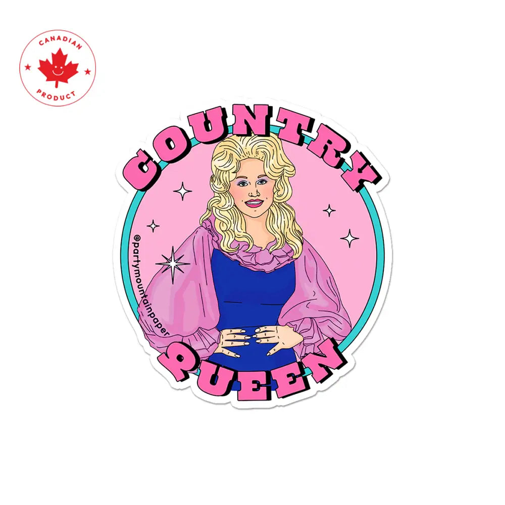 Party Mountain Paper co. - Country Queen Sticker