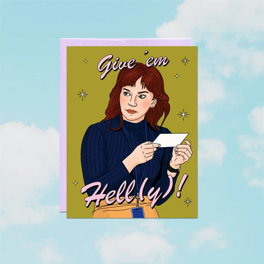 Give ’Em Hell(y) Card - PABOOM