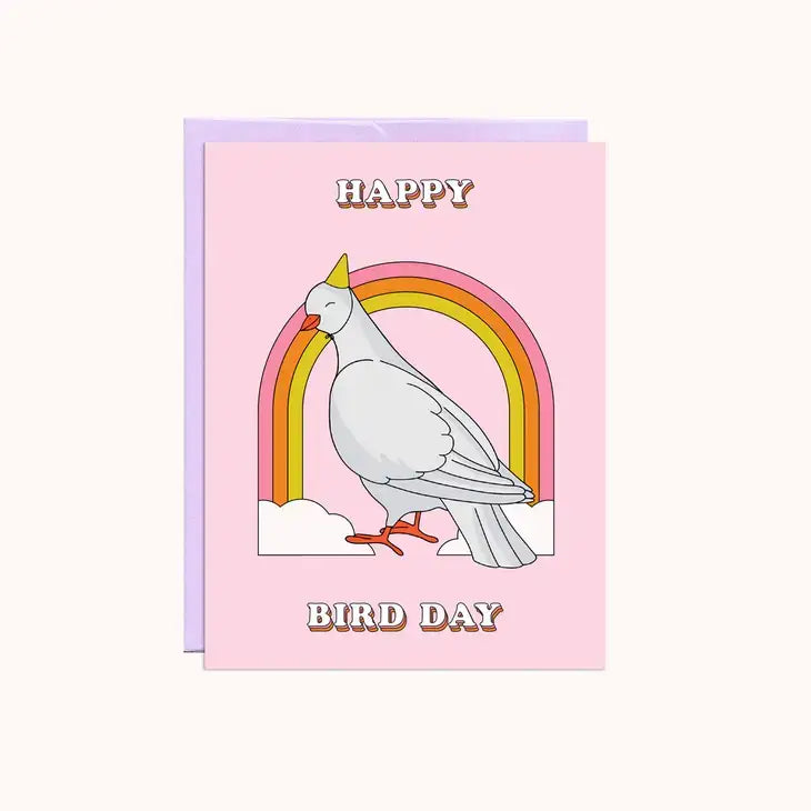 Happy Bird Day Birthday Card - PABOOM