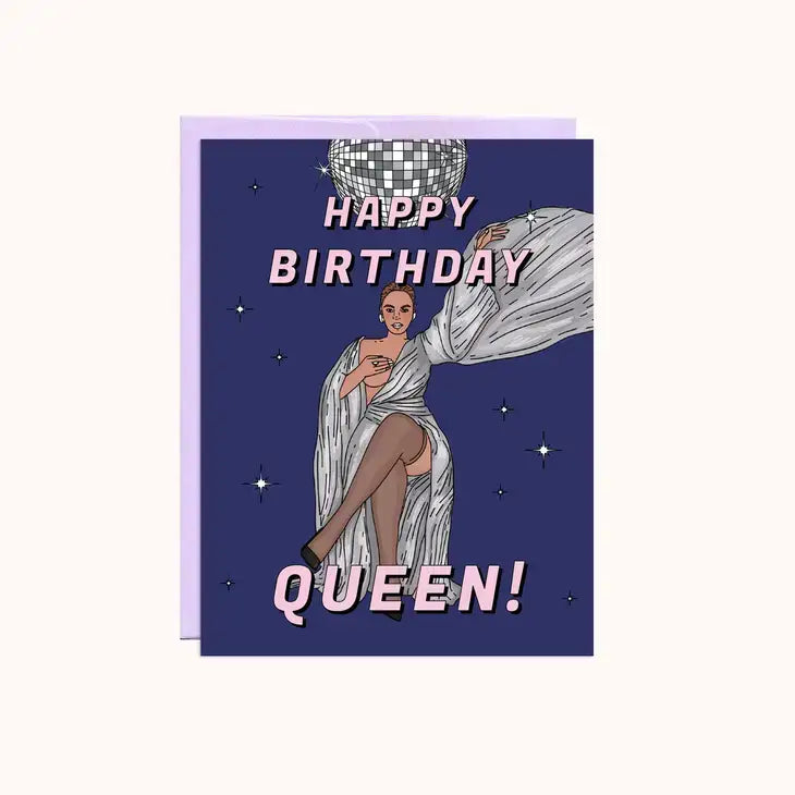 Happy Birthday Queen! Birthday Card - PABOOM