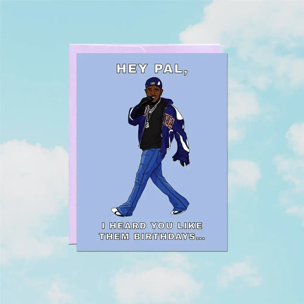 Hey Pal Birthday Card - PABOOM