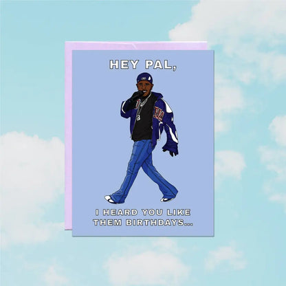 Hey Pal Birthday Card - PABOOM