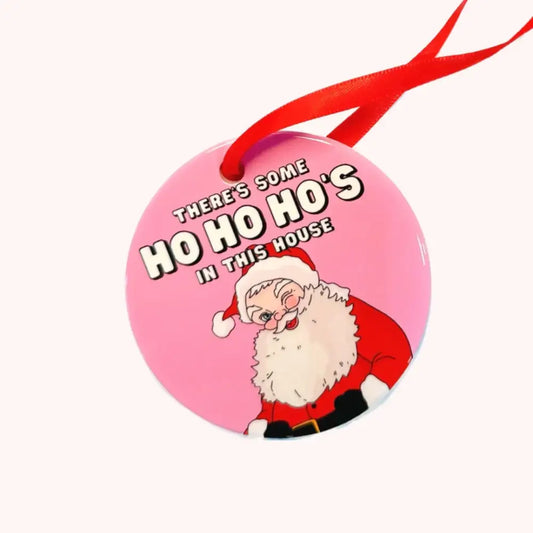 Ho Ho Ho's Holiday Ornament - PABOOM