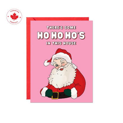 Party Mountain Paper co. - Ho Ho’s In This House Card