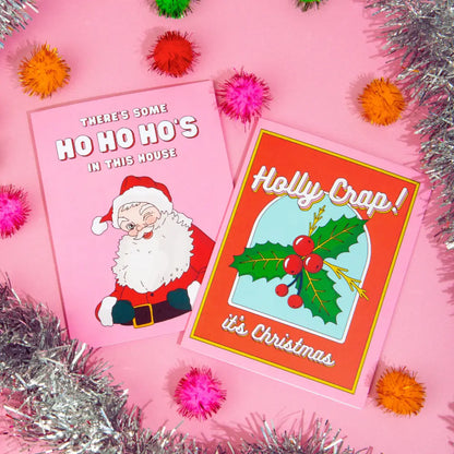 Party Mountain Paper co. - Holly Crap! Card