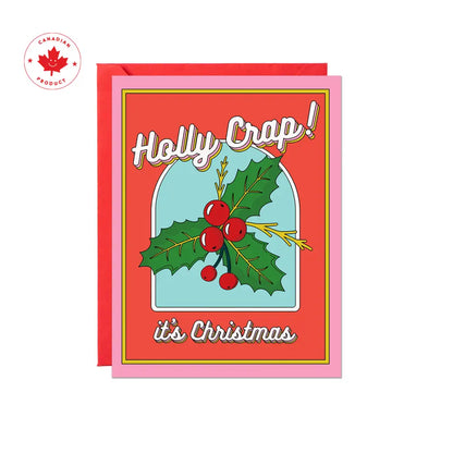 Party Mountain Paper co. - Holly Crap! Card