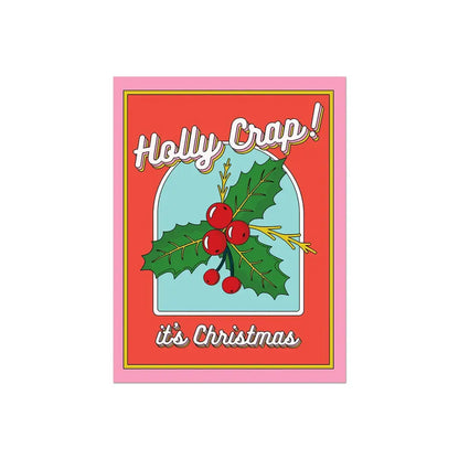 Party Mountain Paper co. - Holly Crap! Card
