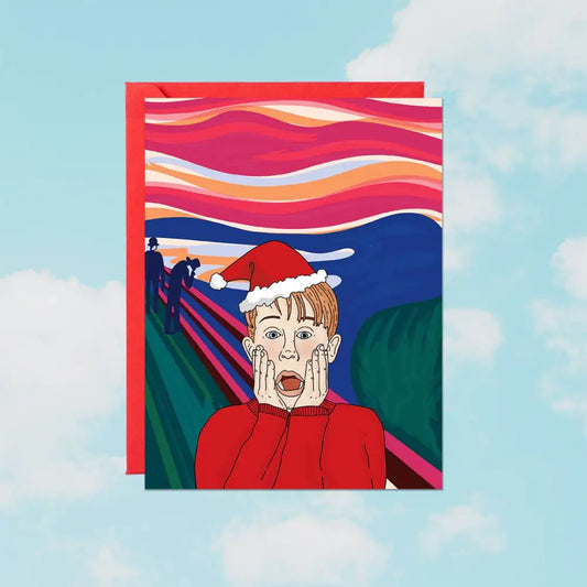 Home Scream Christmas Card Boxed S/6 - PABOOM
