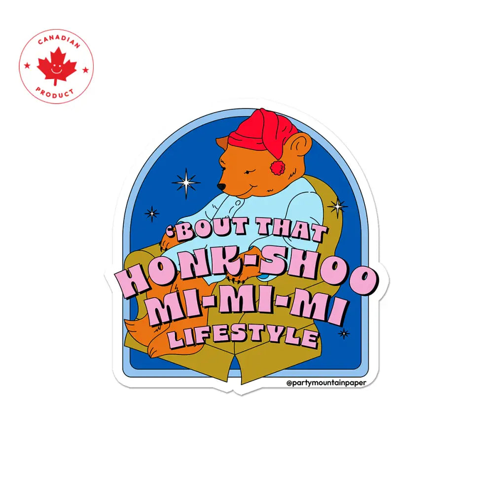 Party Mountain Paper co. - Honk Sho Mi Lifestyle Sticker