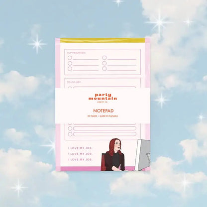 I Love My Job Notepad - PABOOM
