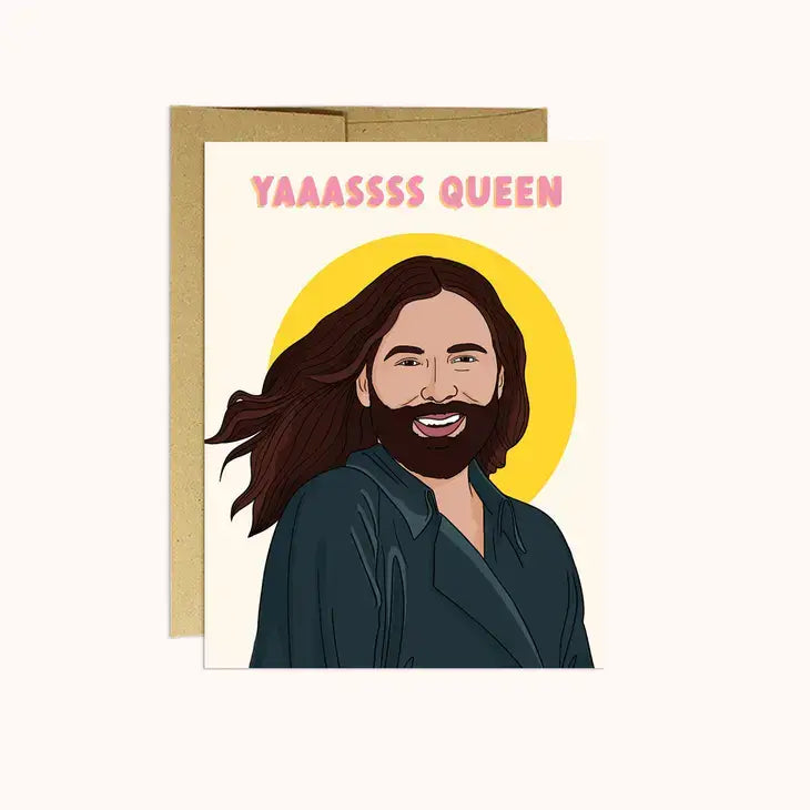 JVN Yas Queen Card - PABOOM