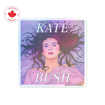 Party Mountain Paper co. - Kate Bush Holographic Sticker