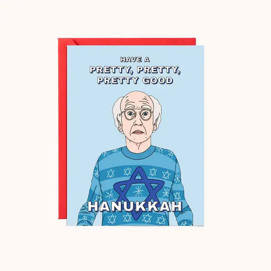Larry Hanukkah Hanukkah Card - PABOOM