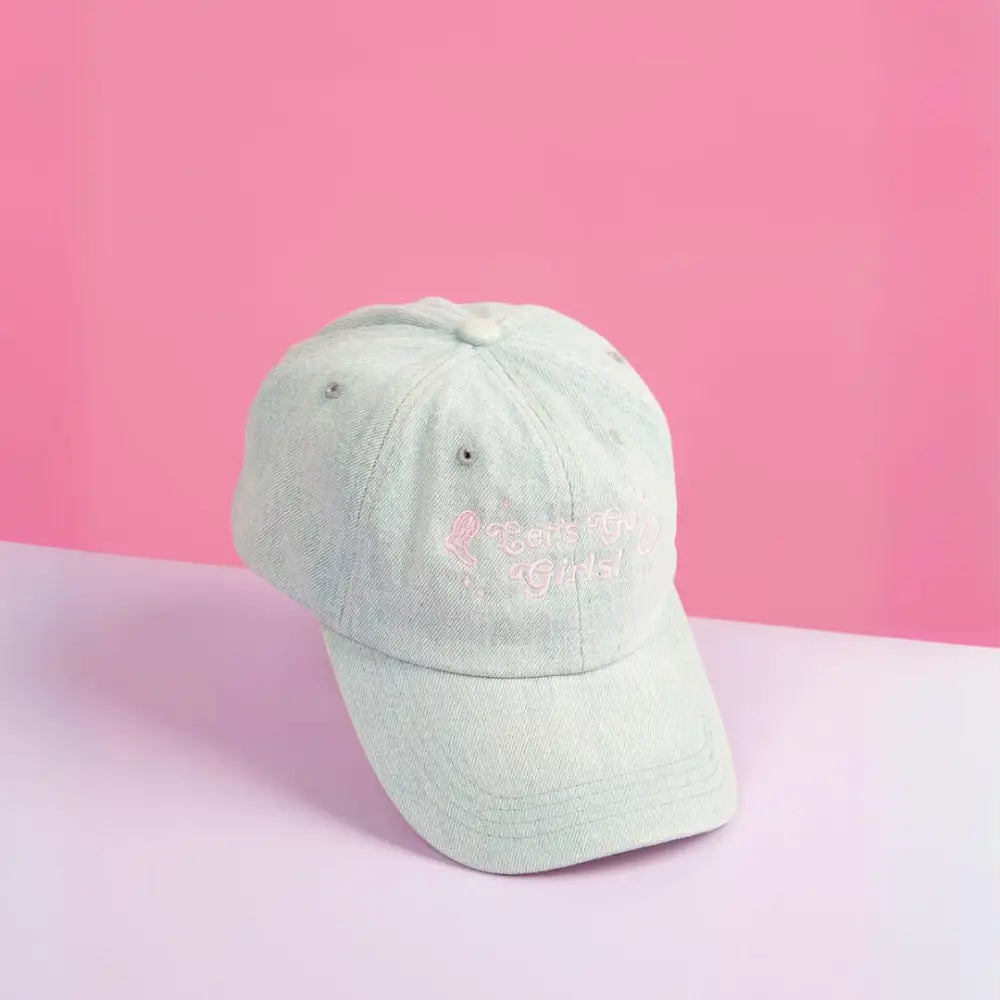 Let's Go Girls Baseball Dad Hat - PABOOM