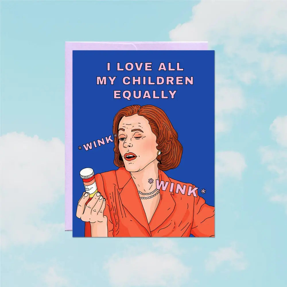 Lucille Wink Wink Card - PABOOM