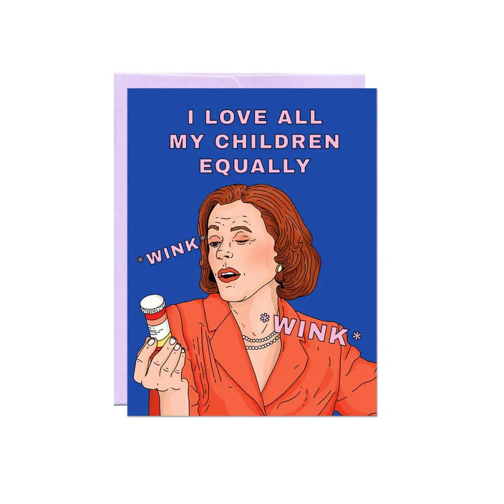 Lucille Wink Wink Card - PABOOM