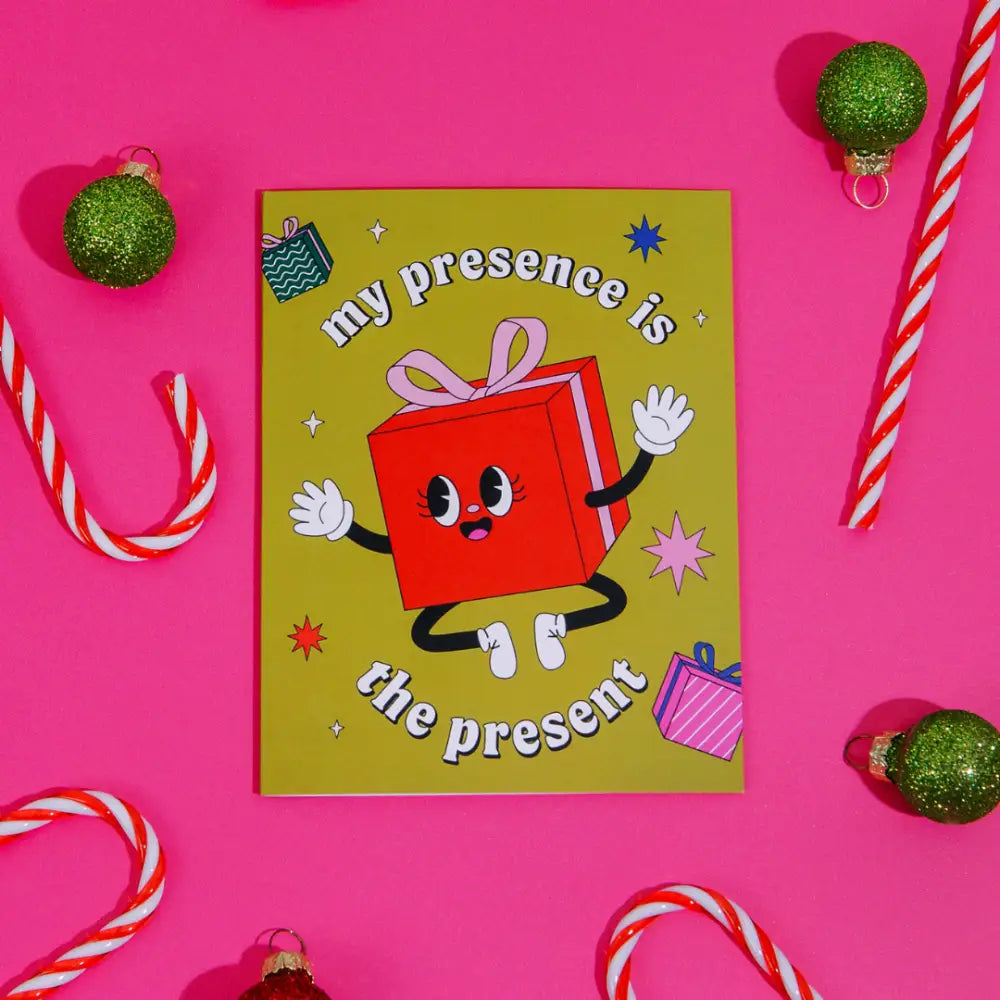 My Presence Present Card - PABOOM
