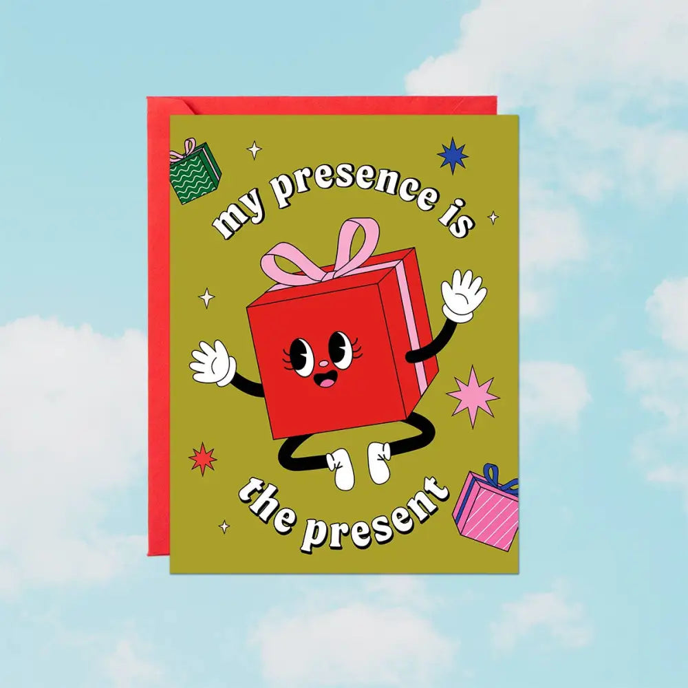 My Presence Present Card - PABOOM
